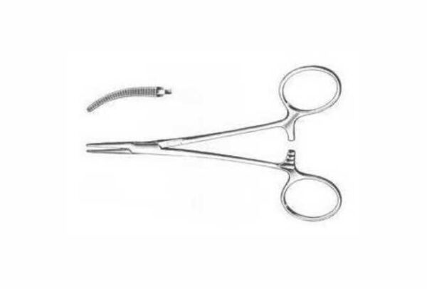 PINZAS HEMOSTÁTICAS CON DIENTE DE RATÓN